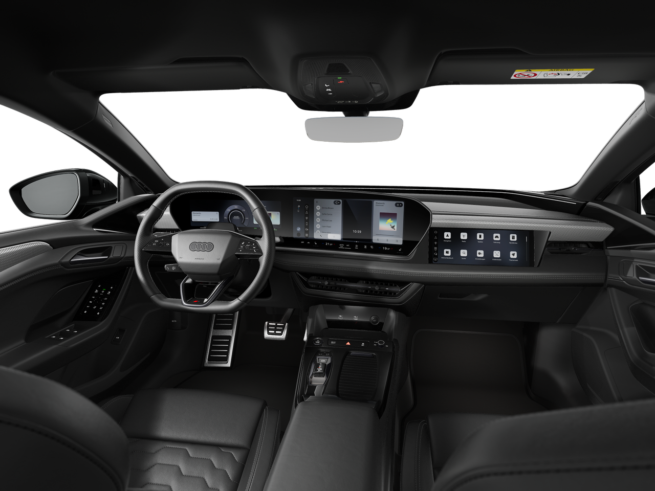 Imagem de um Audi A6 Sportback e-tron performance BP