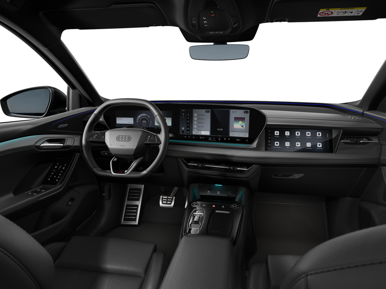 Imagem de um Audi Q6 SUV e-tron performance