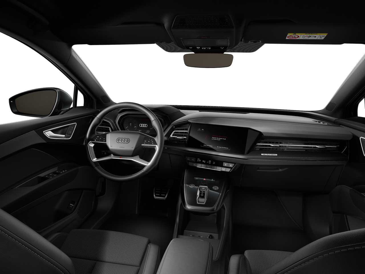 Imagem de um Q4 Sportback 45 e-tron 210 kW Business