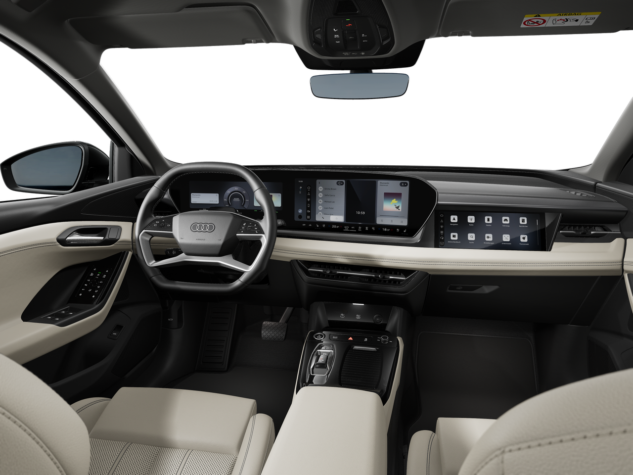 Imagem de um Audi Q6 SUV e-tron performance