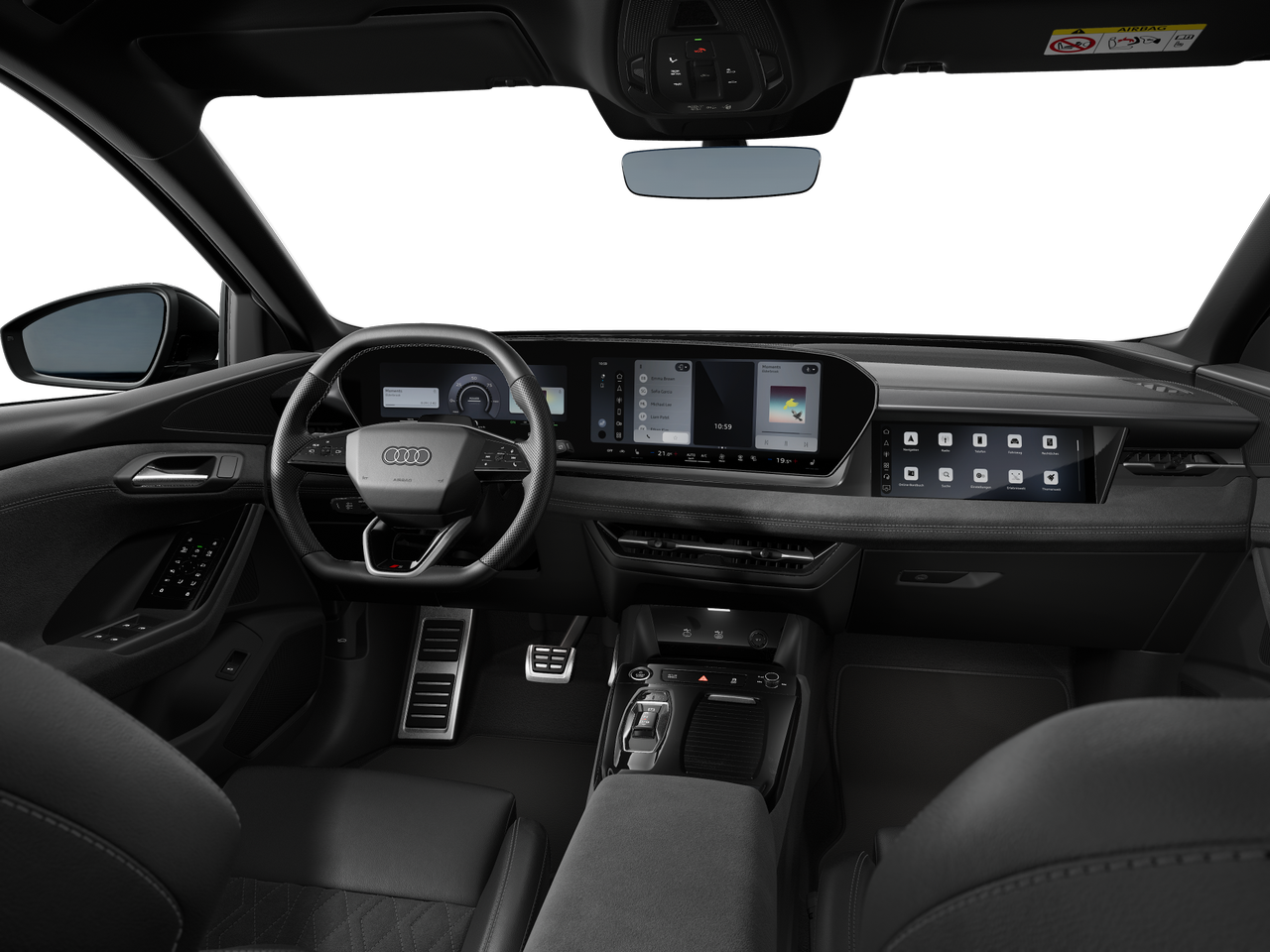 Imagem de um Audi Q6 SUV e-tron performance