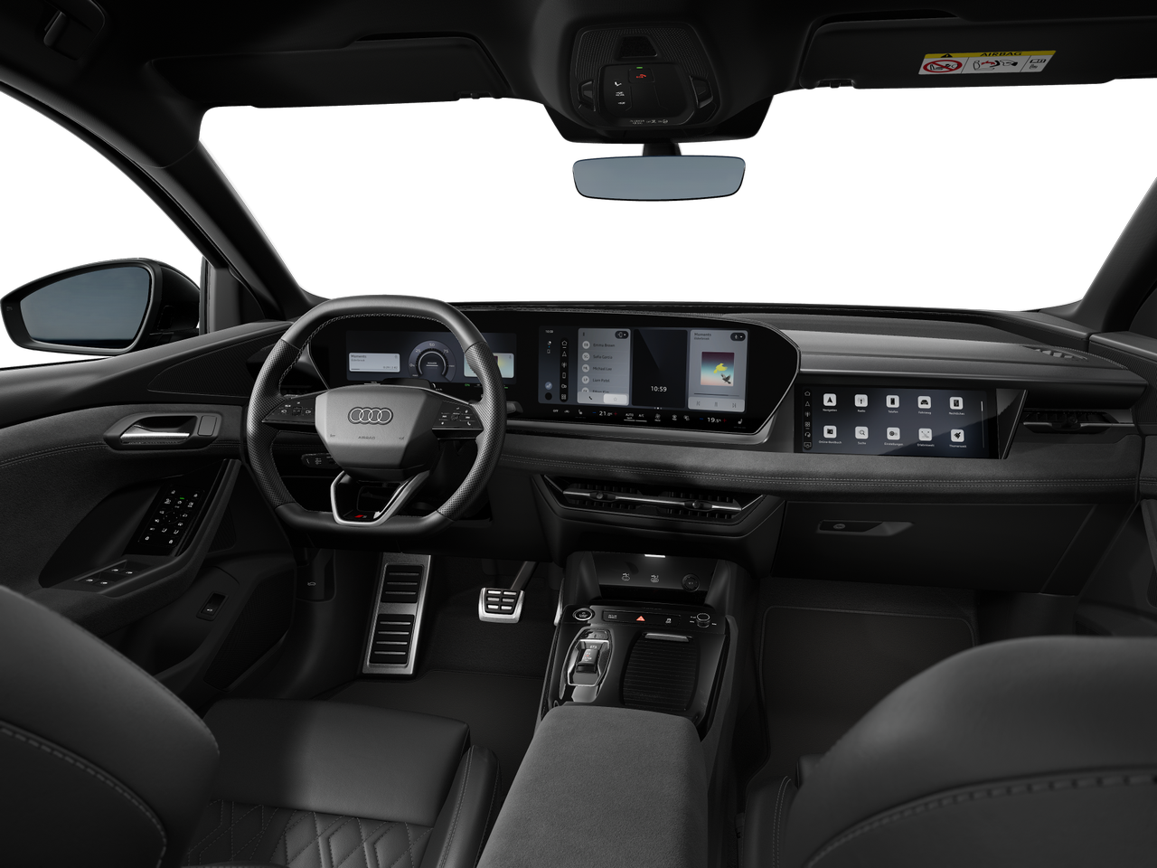 Imagem de um Audi Q6 Sportback e-tron performance