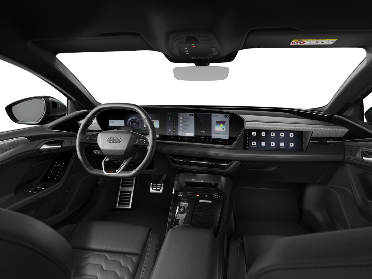 Imagem de um Audi A6 Sportback e-tron performance BP