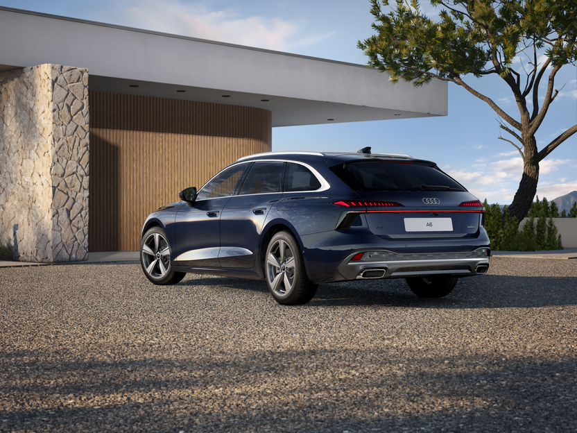Imagem de um Audi A6 Avant e-hybrid quattro SE