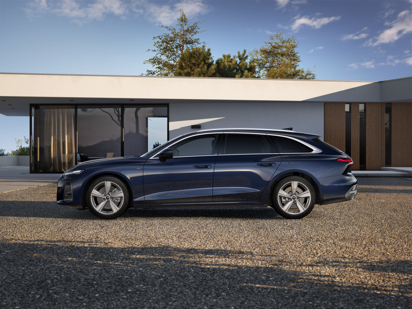 Imagem de um Audi A6 Avant e-hybrid quattro SE