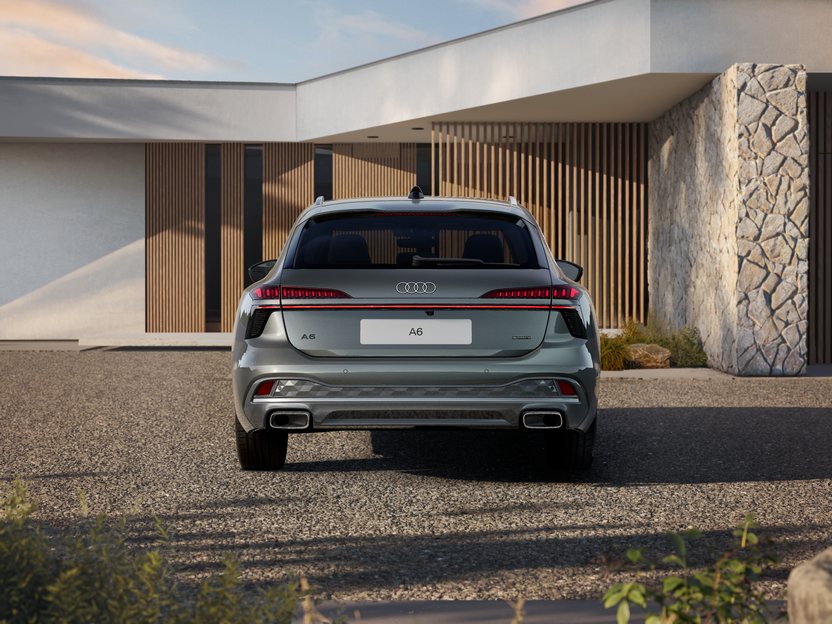 Imagem de um Audi A6 Avant e-hybrid quattro SE