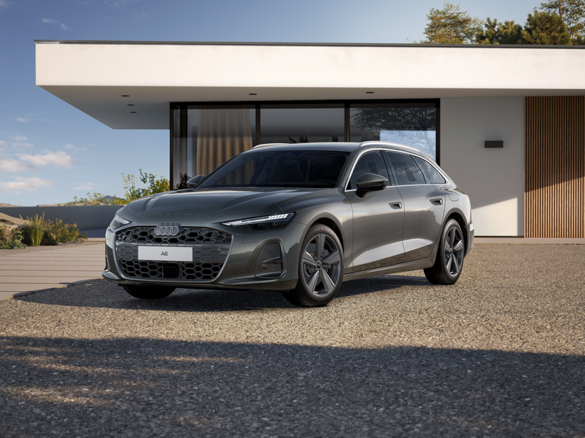 Imagem de um Audi A6 Avant e-hybrid quattro SE