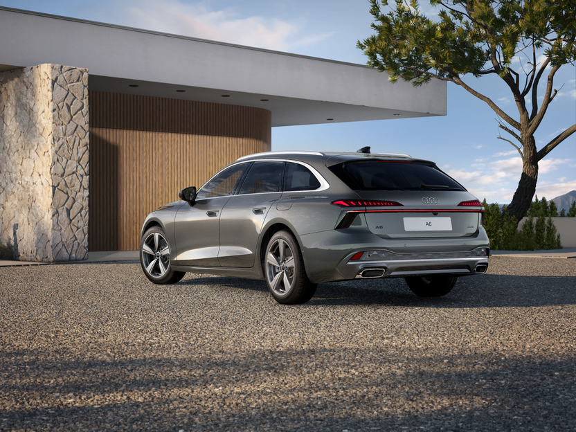 Imagem de um Audi A6 Avant e-hybrid quattro SE