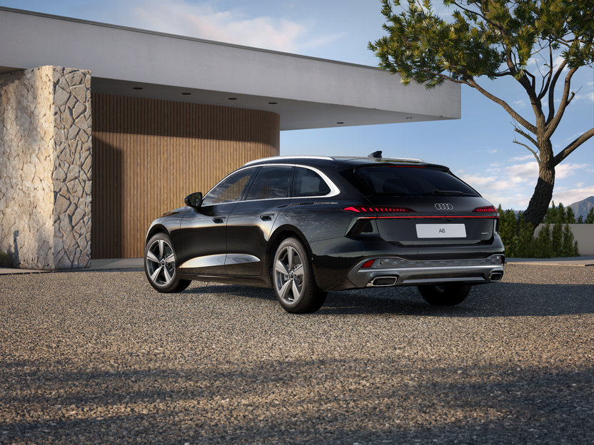 Imagem de um Audi A6 Avant e-hybrid quattro SE
