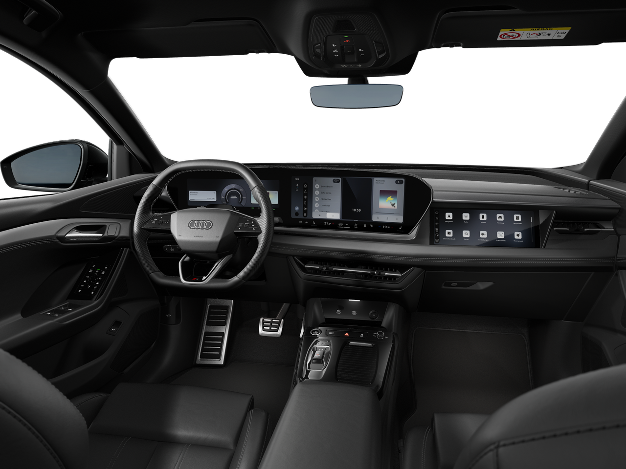 Imagem de um Audi Q6 Sportback e-tron performance