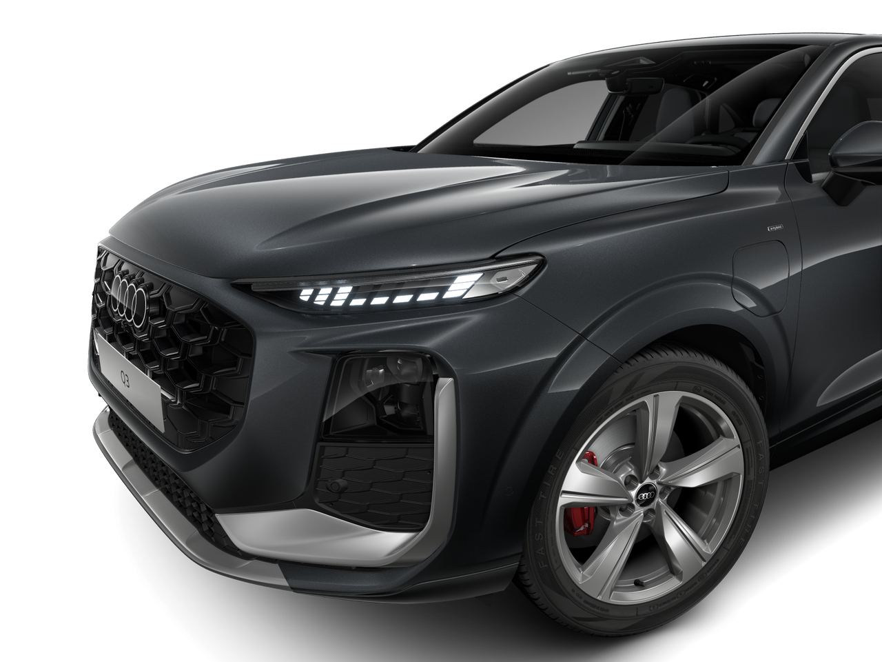 Imagem de um Audi Q3 Sportback e-hybrid 200 kW