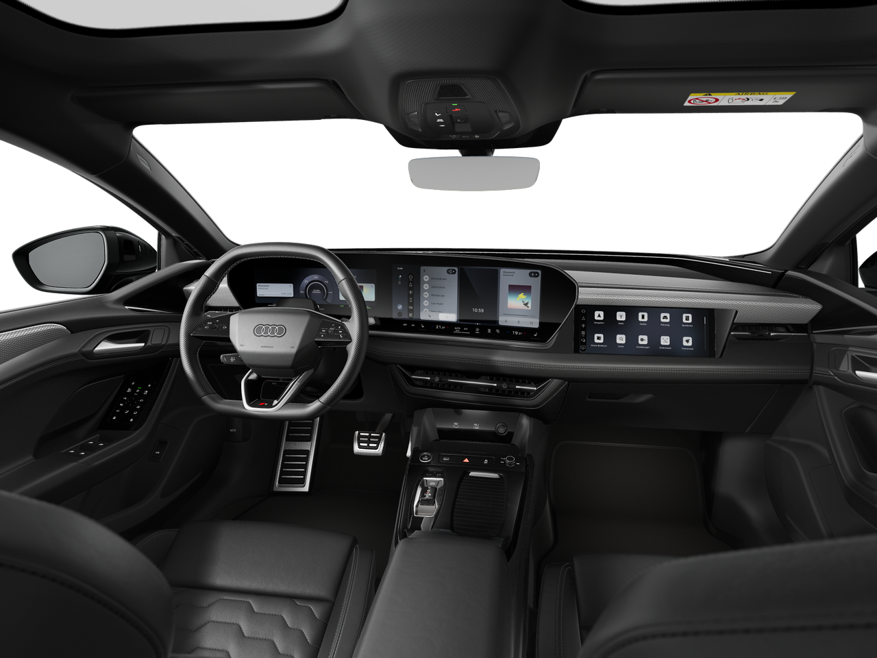 Imagem de um Audi A6 Sportback e-tron performance BP