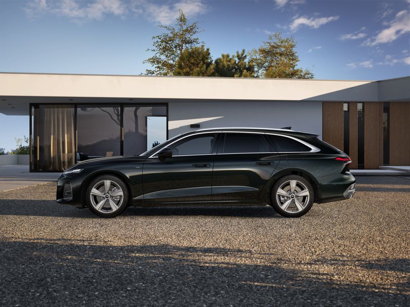 Imagem de um Audi A6 Avant e-hybrid quattro SE