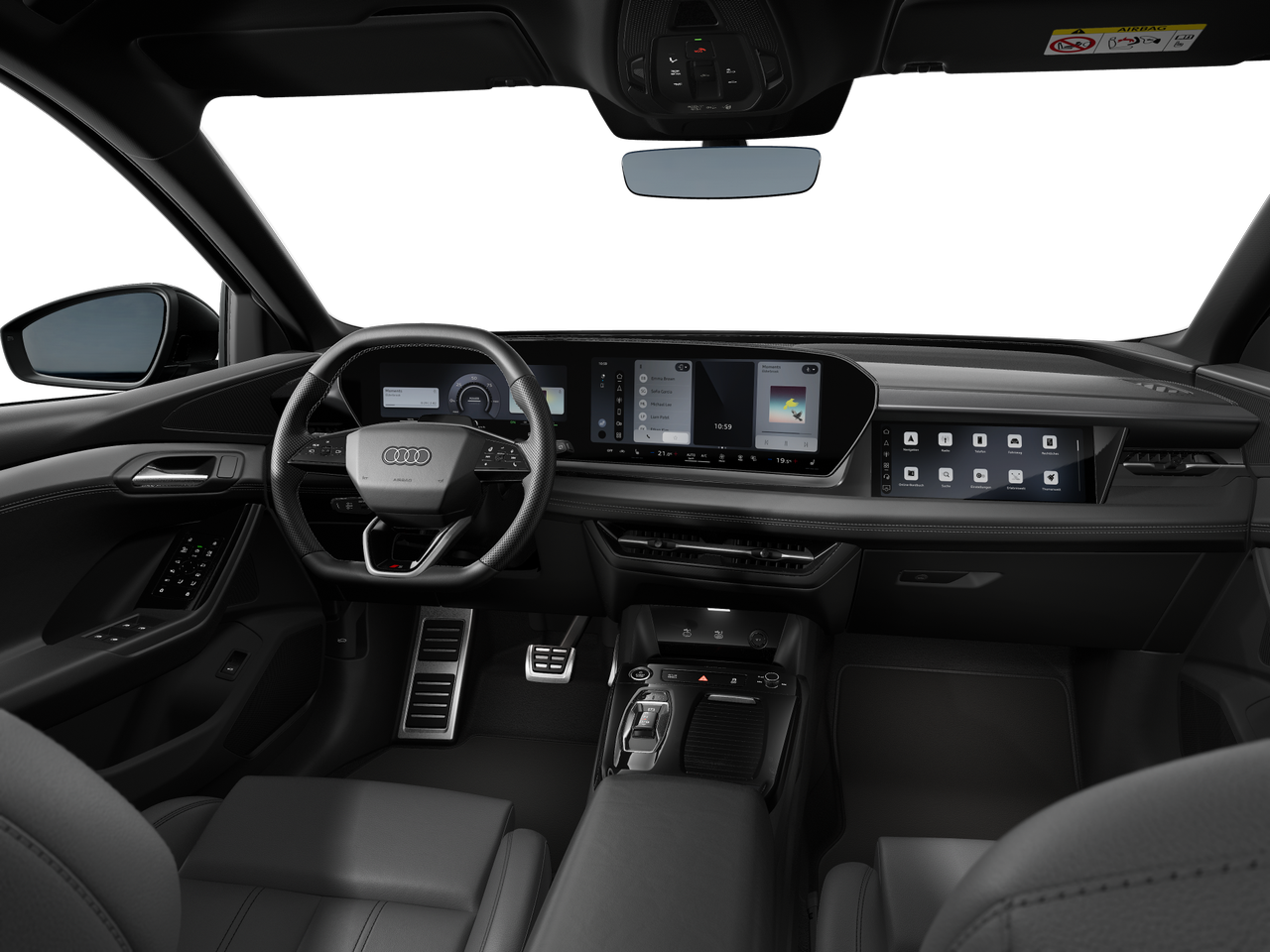 Imagem de um Audi Q6 SUV e-tron performance