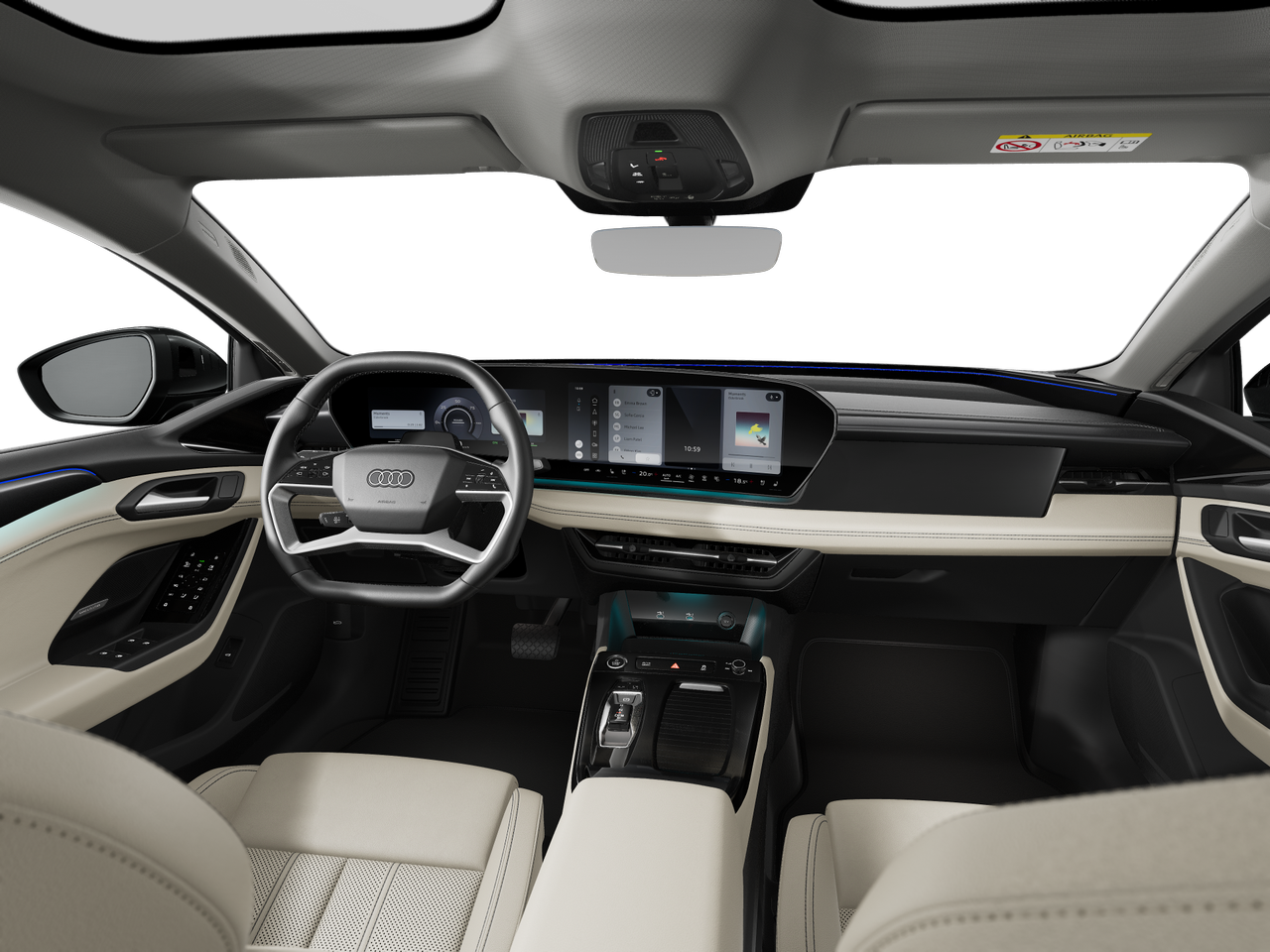 Imagem de um Audi A6 Sportback e-tron performance BP