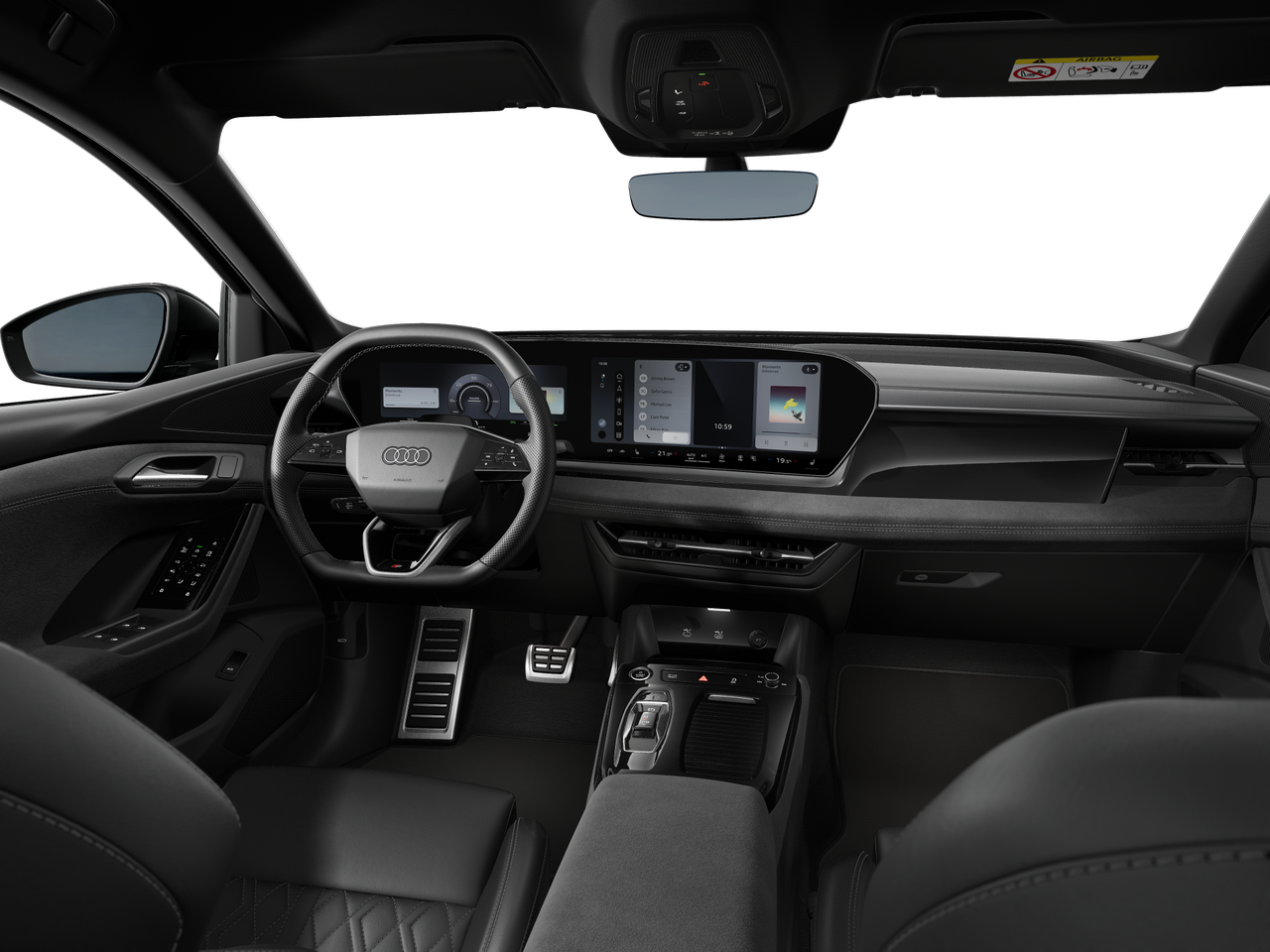 Imagem de um Audi Q6 Sportback e-tron performance