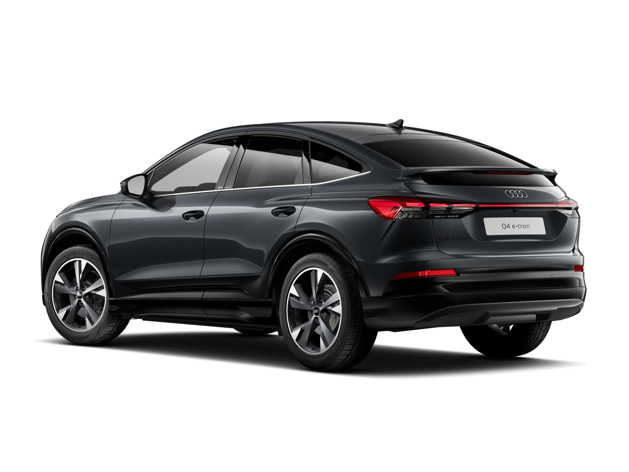 Imagem de um Audi Q4 Sportback e-tron