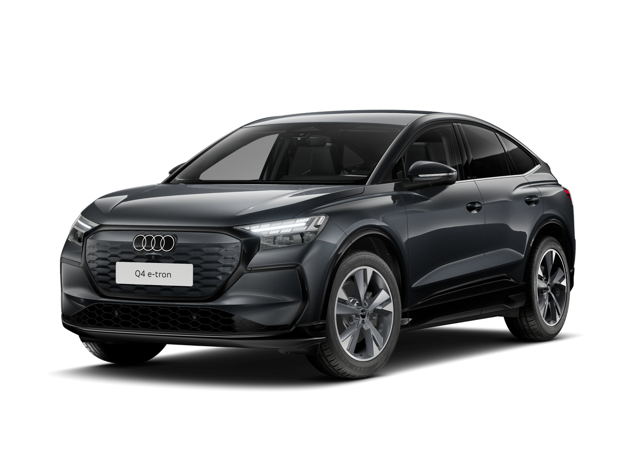 Imagem de um Audi Q4 Sportback e-tron