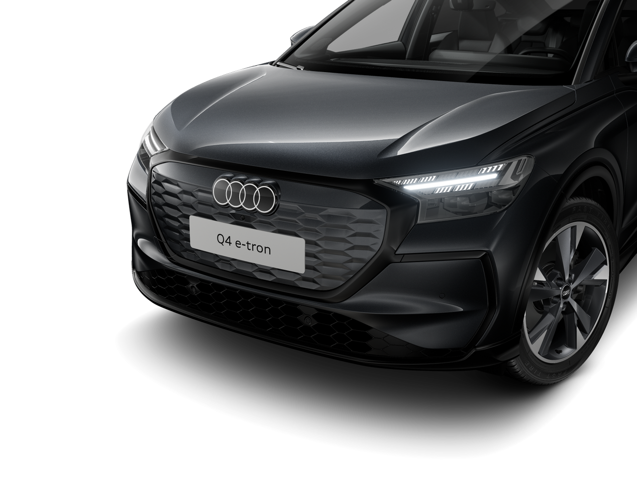 Imagem de um Audi Q4 Sportback e-tron