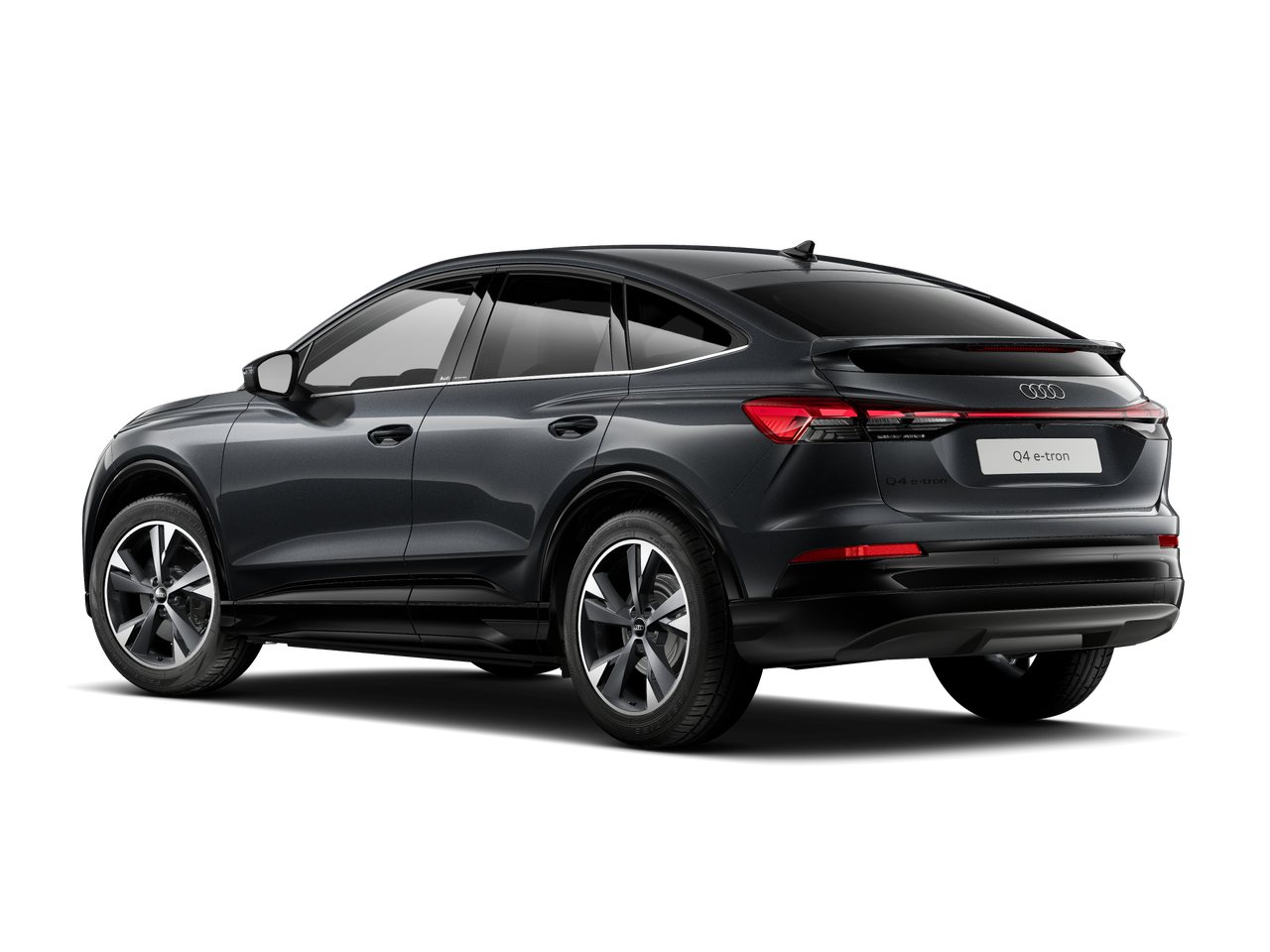Imagem de um Audi Q4 Sportback e-tron