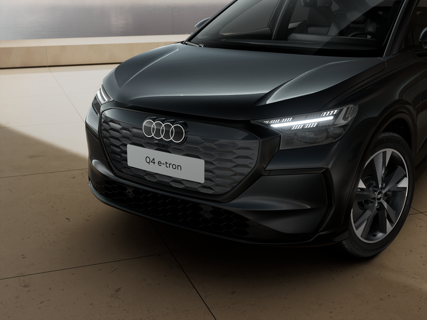 Imagem de um Audi Q4 Sportback e-tron