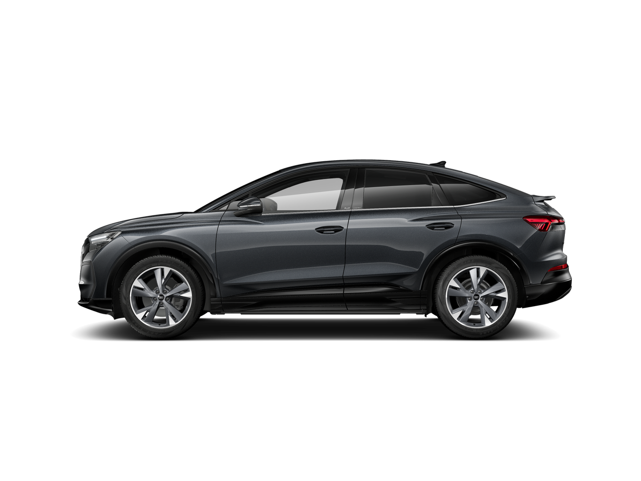 Imagem de um Audi Q4 Sportback e-tron