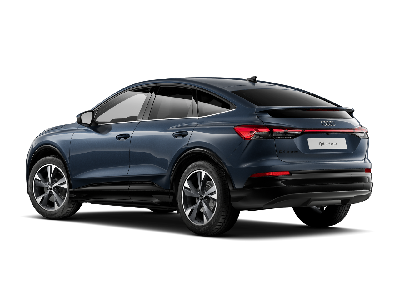 Imagem de um Audi Q4 Sportback e-tron