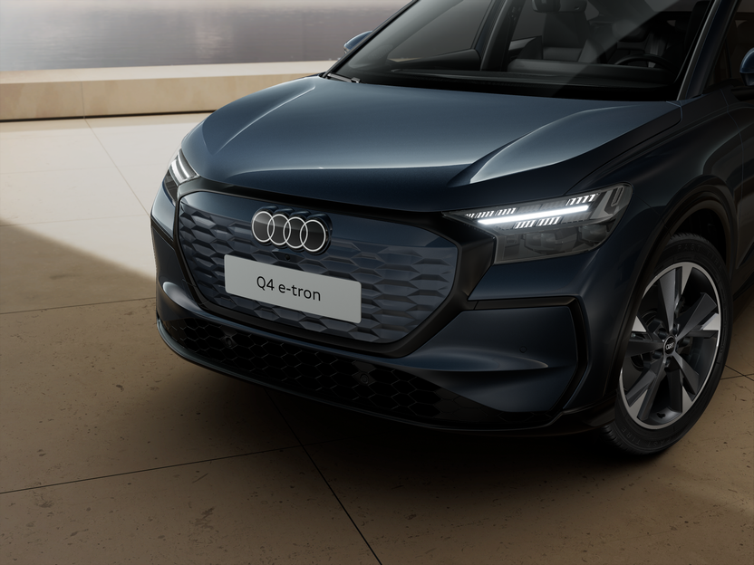 Imagem de um Audi Q4 Sportback e-tron