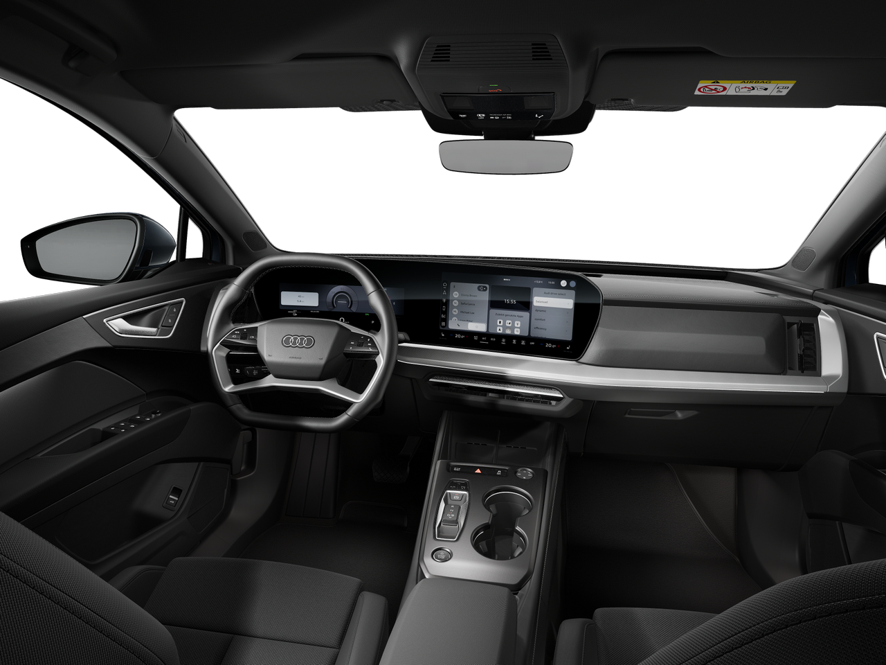 Imagem de um Audi Q4 Sportback e-tron