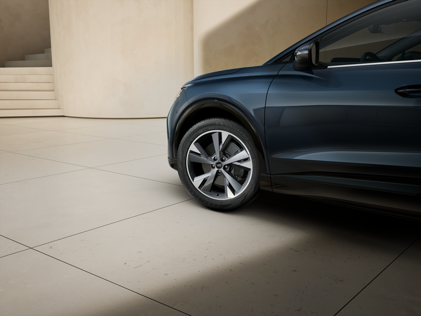 Imagem de um Audi Q4 Sportback e-tron