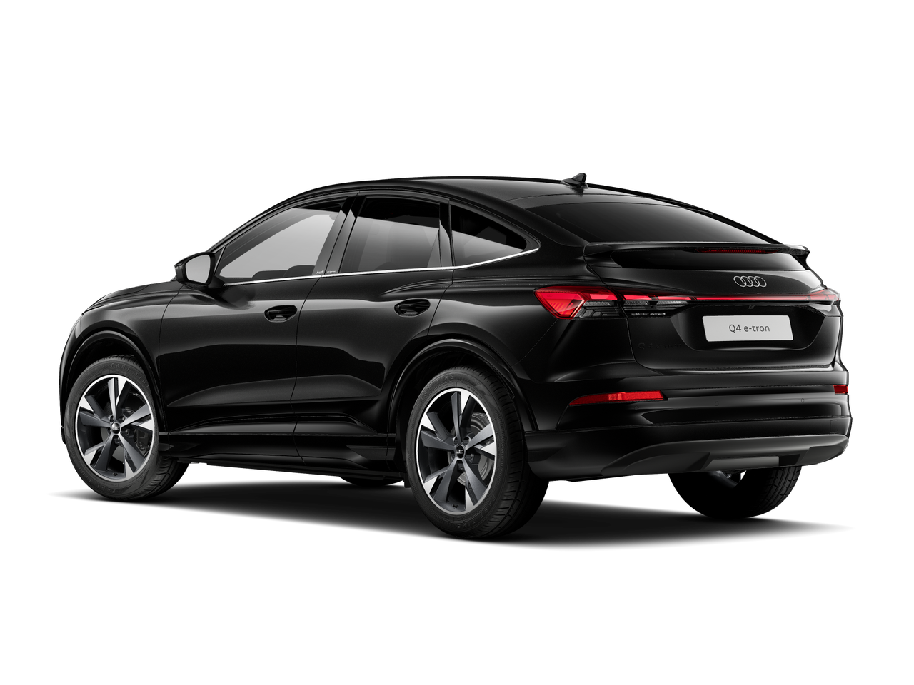 Imagem de um Audi Q4 Sportback e-tron