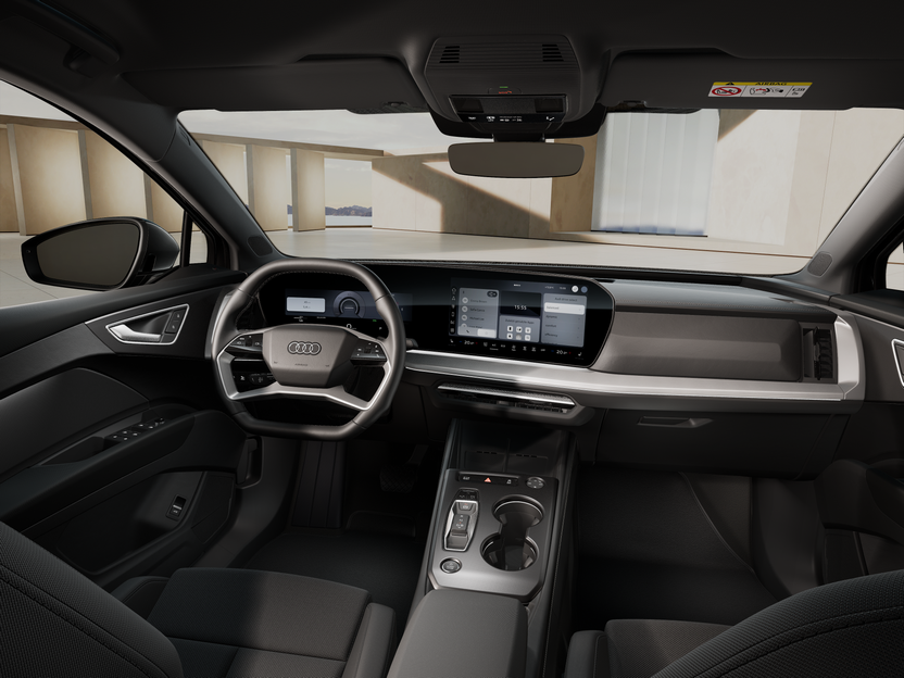 Imagem de um Audi Q4 Sportback e-tron
