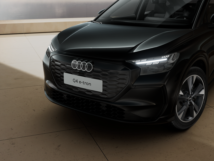 Imagem de um Audi Q4 Sportback e-tron