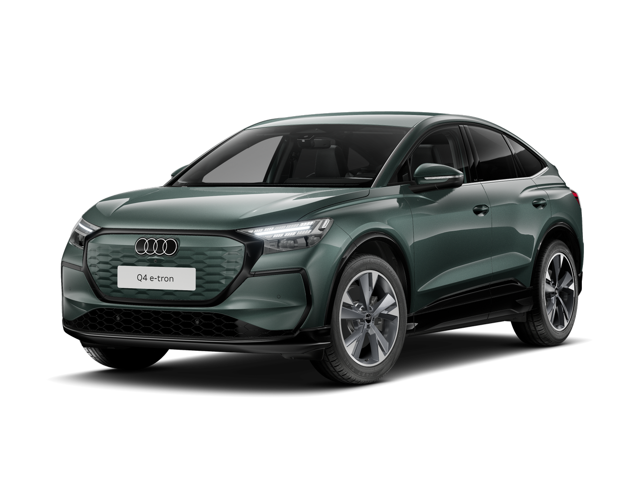 Imagem de um Audi Q4 Sportback e-tron