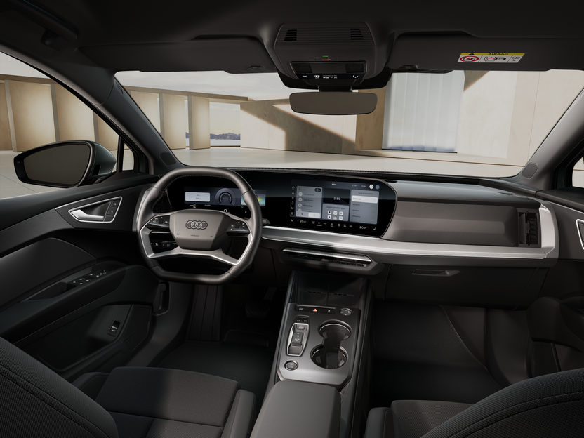 Imagem de um Audi Q4 Sportback e-tron