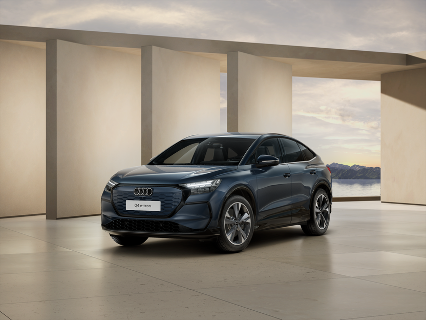 Imagem de um Audi Q4 Sportback e-tron performance