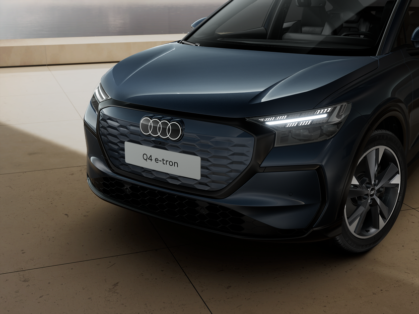 Imagem de um Audi Q4 Sportback e-tron performance