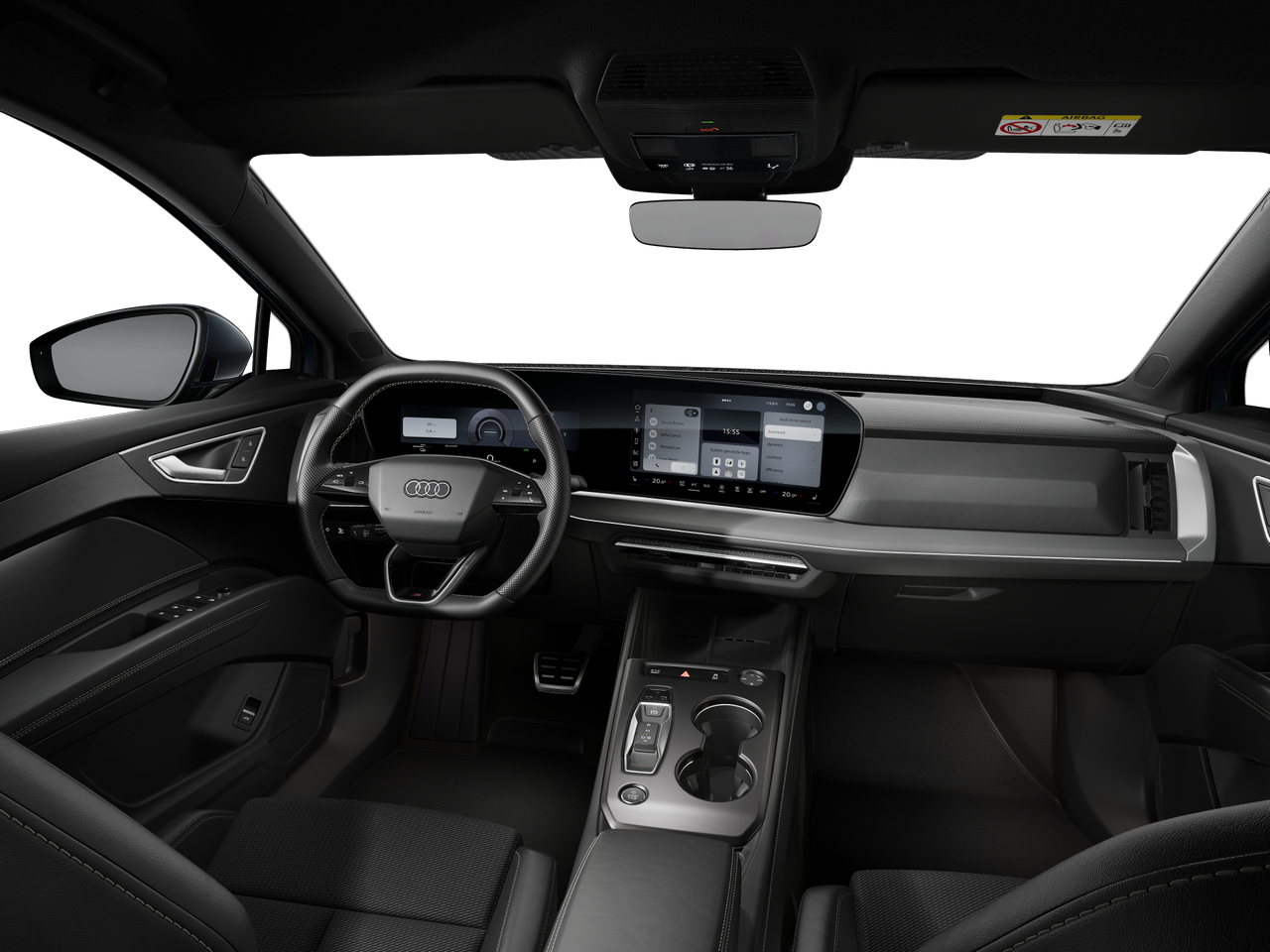 Imagem de um Audi Q4 Sportback e-tron performance