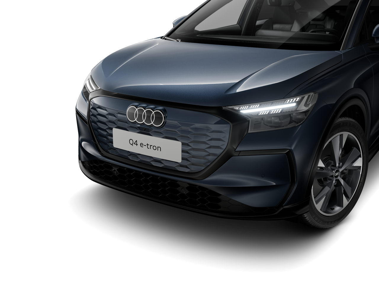 Imagem de um Audi Q4 Sportback e-tron performance