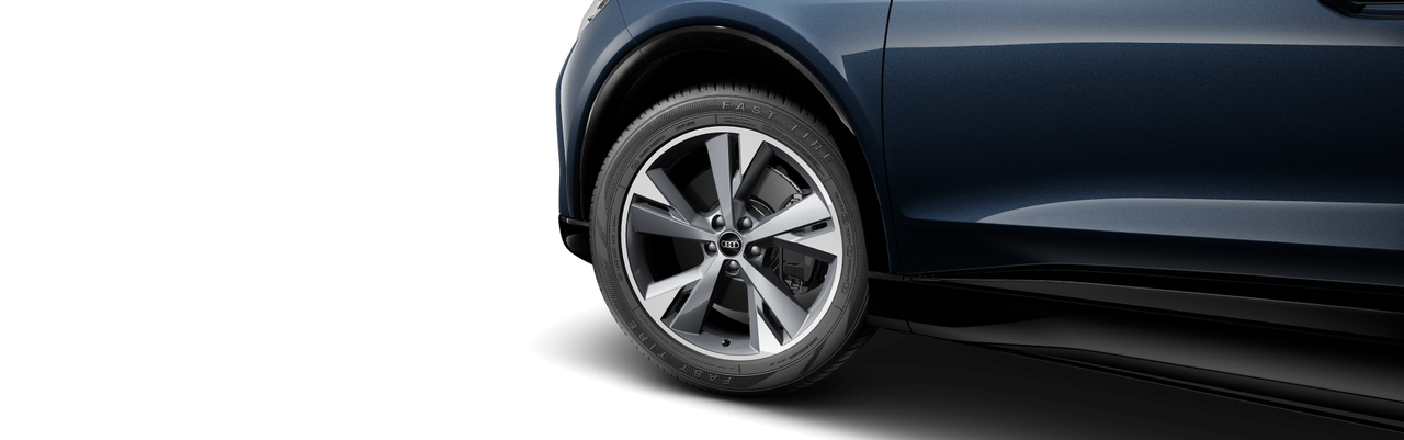 Imagem de um Audi Q4 Sportback e-tron performance
