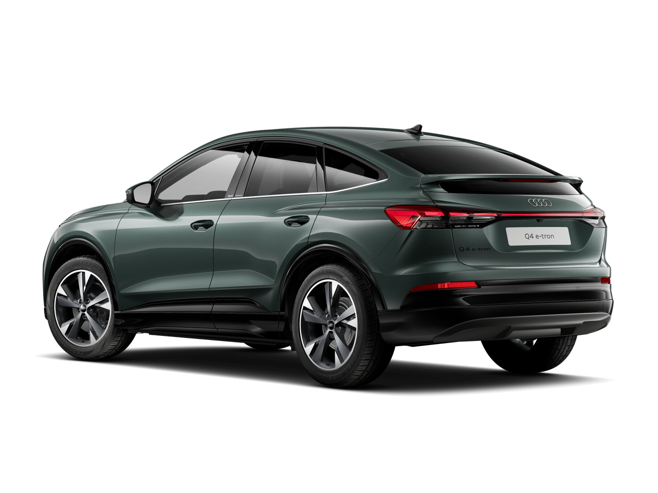 Imagem de um Audi Q4 Sportback e-tron performance