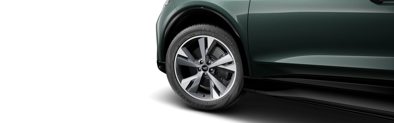 Imagem de um Audi Q4 Sportback e-tron performance