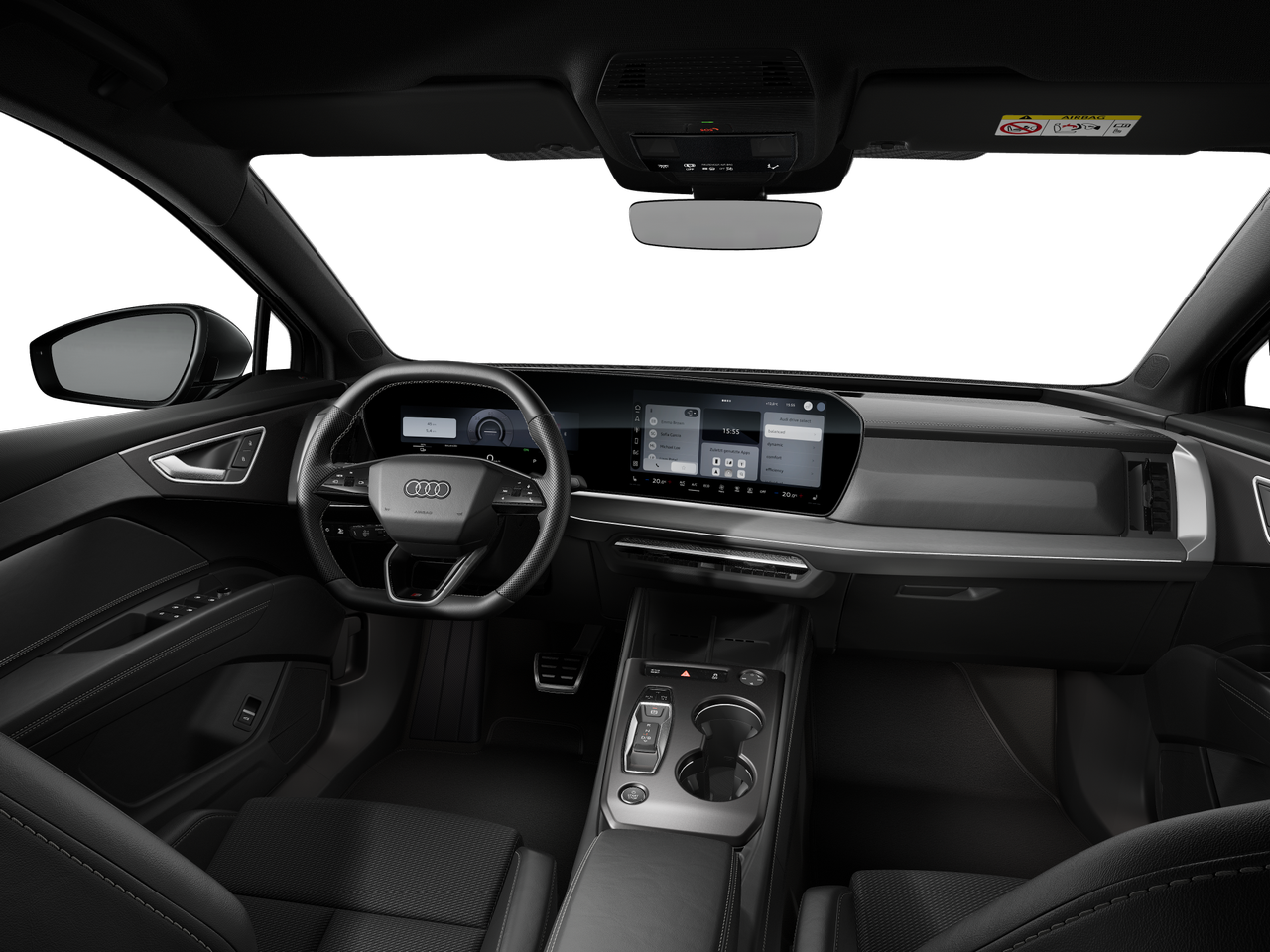 Imagem de um Audi Q4 Sportback e-tron performance