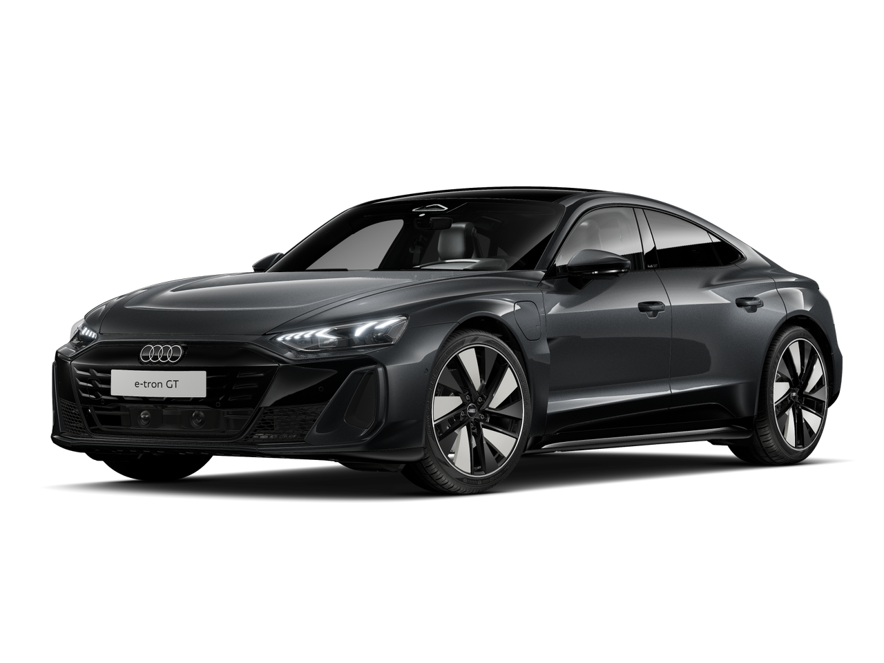 Imagem de um e-tron GT quattro