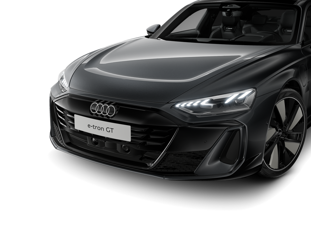 Imagem de um e-tron GT quattro