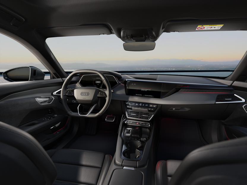 Imagem de um e-tron GT quattro