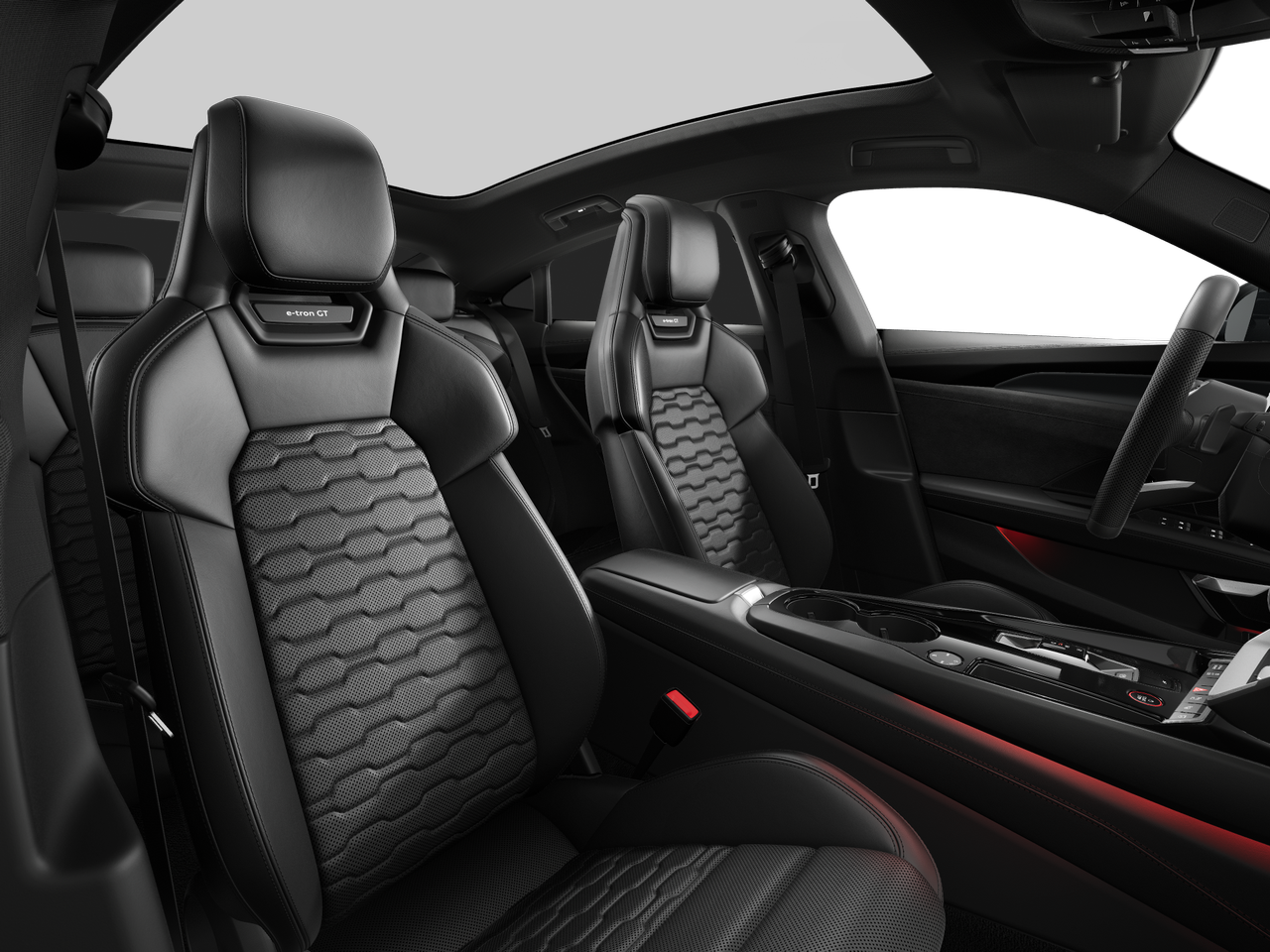 Imagem de um e-tron GT quattro