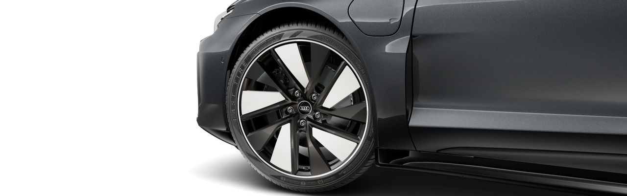 Imagem de um e-tron GT quattro