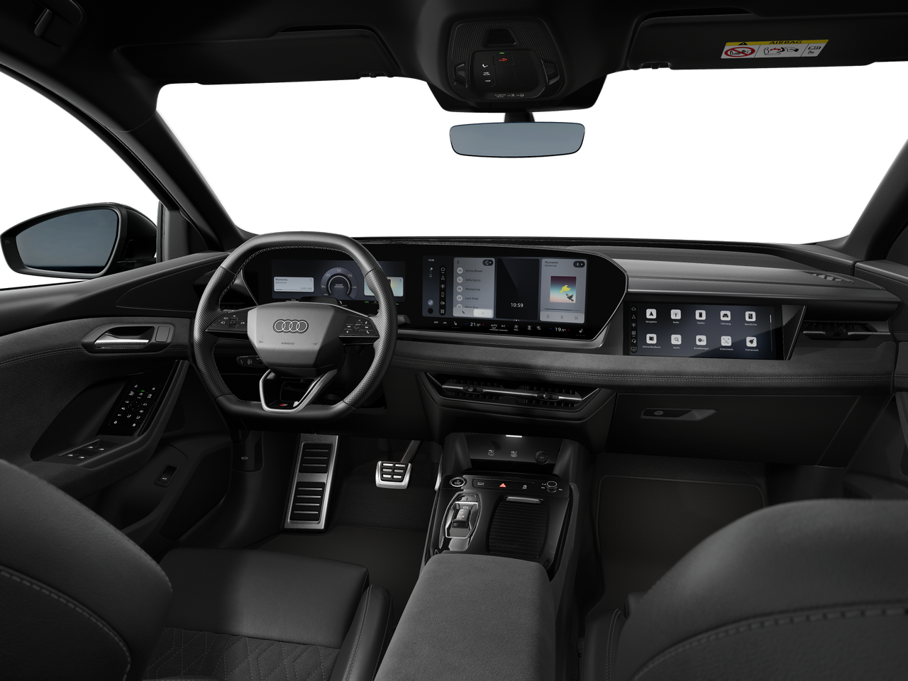 Imagem de um Audi Q6 Sportback e-tron performance