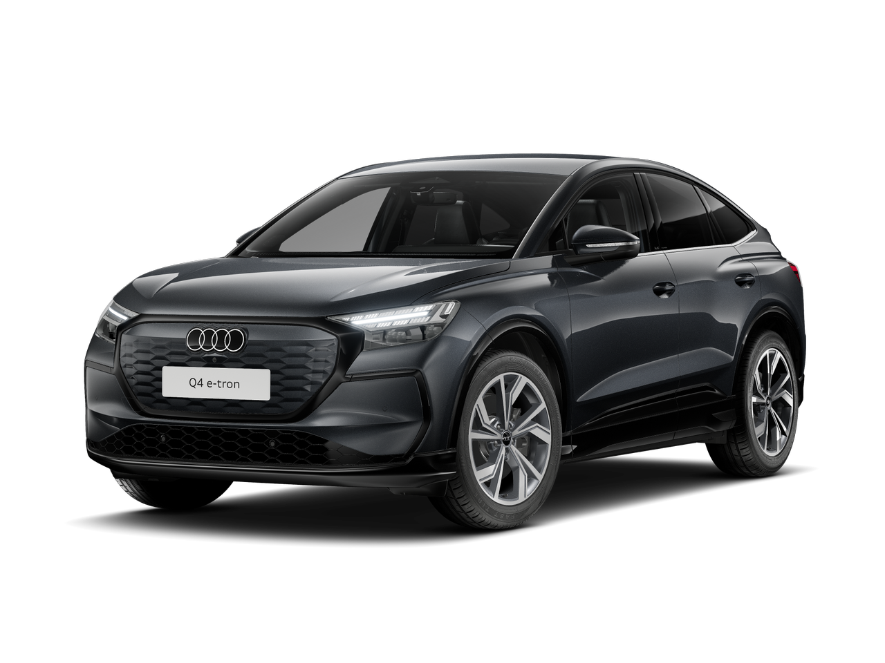 Imagem de um Audi Q4 Sportback e-tron